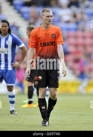 Soccer - Pre Season Friendly - Wigan Athletic v Dundee United - DW Stadium. Ross Smith, Dundee United Stock Photo