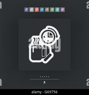 Coffee time icon Stock Vector