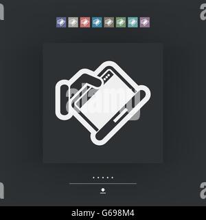Laptop icon Stock Vector