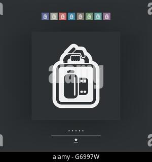 Photo service icon Stock Vector