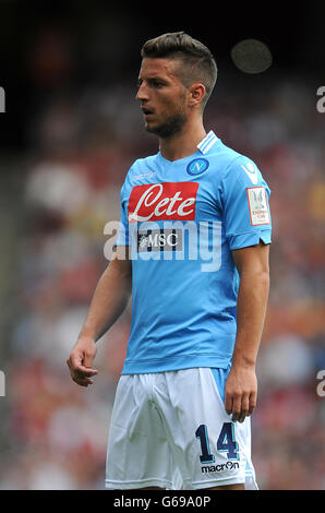 Dries Mertens, Napoli Stock Photo - Alamy