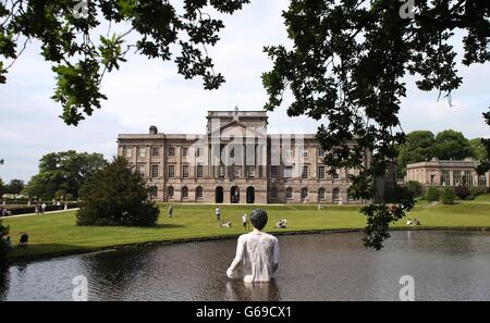 Mr Darcy statue Stock Photo