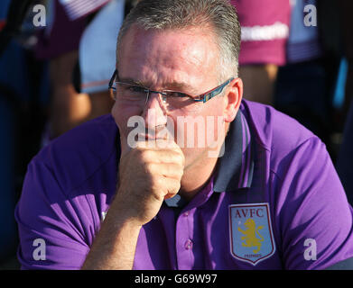 Soccer - Friendly - Crewe Alexandra v Aston Villa - The Alexandra Stadium Stock Photo