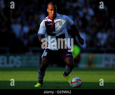 Soccer - Friendly - Crewe Alexandra v Aston Villa - The Alexandra Stadium Stock Photo