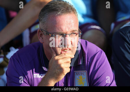 Soccer - Friendly - Crewe Alexandra v Aston Villa - The Alexandra Stadium Stock Photo