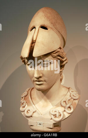 Skulptur/ Bueste: Athena, Berlin. Stock Photo
