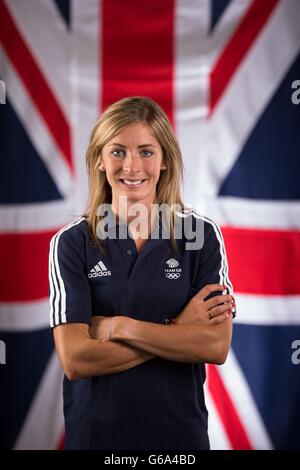 Great Britain's Eve Muirhead poses during the media open day at the University of Bath, Bath Stock Photo