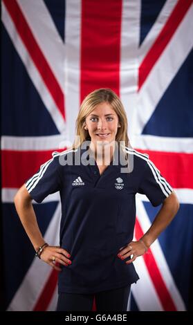 Great Britain's Eve Muirhead poses during the media open day at the University of Bath, Bath Stock Photo