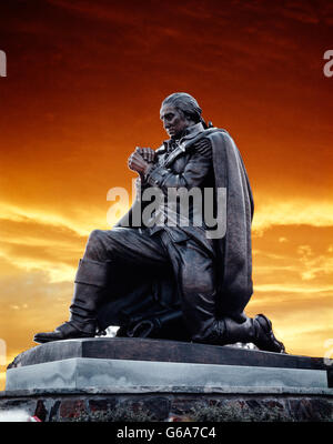 GEORGE WASHINGTON PRAYING STATUE FREEDOMS FOUNDATION VALLEY FORGE PENNSYLVANIA USA Stock Photo