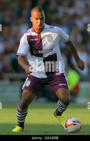 Soccer - Friendly - Crewe Alexandra v Aston Villa - The Alexandra Stadium Stock Photo