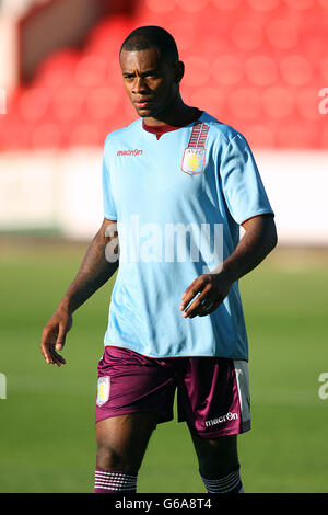 Soccer - Friendly - Crewe Alexandra v Aston Villa - The Alexandra Stadium Stock Photo