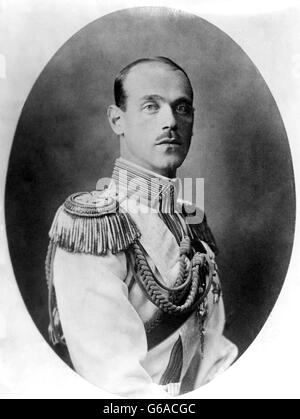 World War One, Russian Leaders. Grand Duke Michael Alexandrovich of Russia. Stock Photo