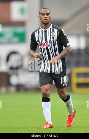 Soccer - Pre-Season Friendly - Notts County v Rayo Vallecano - Meadow Lane. Danny Haynes, Notts County Stock Photo