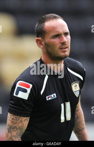 Soccer - Pre-Season Friendly - Notts County v Rayo Vallecano - Meadow Lane. David Bell, Notts County Stock Photo