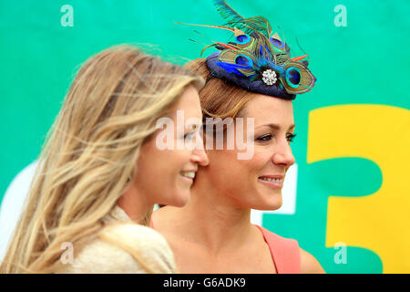 Horse Racing - 2013 Glorious Goodwood Festival - Day One - Goodwood Racecourse. Natalie Pinkham attending day one of 2013 Glorious Goodwood Festival held at Goodwood Racecourse in Chichester. Stock Photo