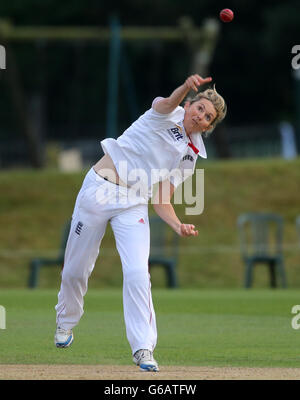 Cricket - First Womens Ashes Test Match - England Women v Australia Women - Day Three - Wormsley Cricket Ground Stock Photo