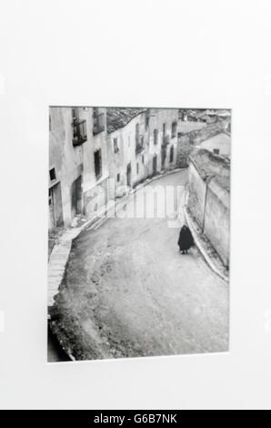 Madrid, Spain, 23 st June 2016.  Picture entitled Chinchón village in Canal Isabel II with a exhibition archive of the Spanish photographer Paco Gómez (1918-1998) , Madrid, Spain. Credit:  Enrique Davó/Alamy Live News Stock Photo