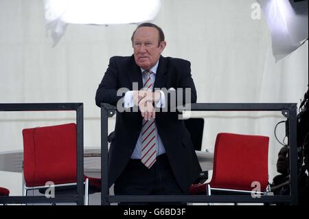 'Andrew Neil' journalist and television news broadcaster Stock Photo