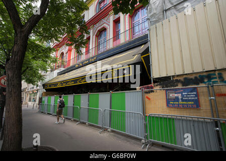 Paris, France. 23rd June, 2016. The Bataclam club in Paris, France, 23 June 2016. PHOTO: PETER KNEFFEL/dpa/Alamy Live News Stock Photo