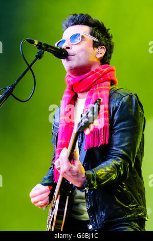 Belfast, Northern Ireland, UK. 29th June, 2016. Lead singer Kelly Jones from the Welsh rock band Stereophonics, Belsonic Music Festival Credit:  Stephen Barnes/Alamy Live News Stock Photo