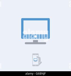 TV icon Stock Vector