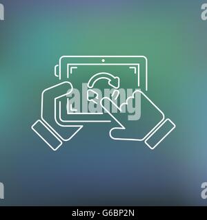 Application updates Stock Vector