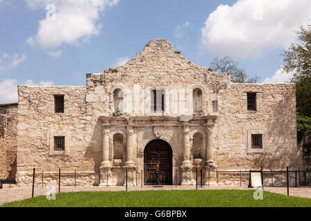The Alamo Mission in San Antonio, Texas Stock Photo