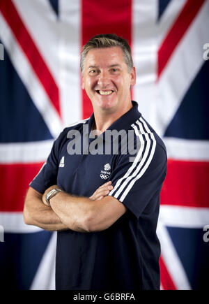 Great Britain's Robin Cousins poses during the media open day at the University of Bath, Bath Stock Photo