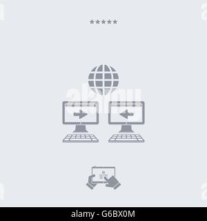Network icon, network vector, network symbol, network design, network app, network illustration, network JPG, network picture, n Stock Vector