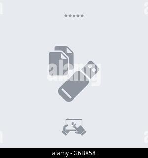 USB storage icon, USB storage vector, USB storage symbol, design, USB storage app, USB storage illustration, picture, USB storag Stock Vector