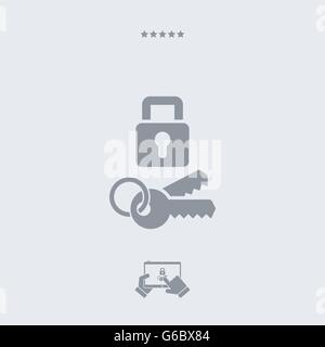 Padlock key icon, Padlock key vector, Padlock key symbol, Padlock key design, Padlock key app, Padlock key illustration, Padlock Stock Vector