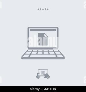 Data icon, data vector, data symbol, data design, data app, data illustration, data JPG, data picture, data button, data link. P Stock Vector