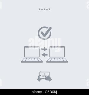 Connectivity icon, connectivity vector, connectivity symbol, connectivity design, connectivity app, connectivity illustration, c Stock Vector