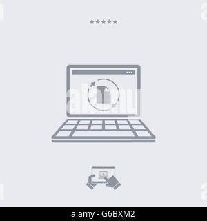 Update icon, update vector, update symbol, update design, update app, update illustration, update JPG, update picture, update bu Stock Vector