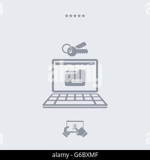 Key file icon, key file vector, key file symbol, key file design, key file app, key file  illustration, key file JPG, key file p Stock Vector