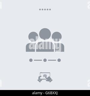 Social network icon, social network vector, social network symbol, social network app, social network illustration, social netwo Stock Vector
