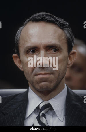 Judge David Souter testifies at his confirmation hearings before the Senate Judiciary Committee  Credit: Mark Reinstein Stock Photo