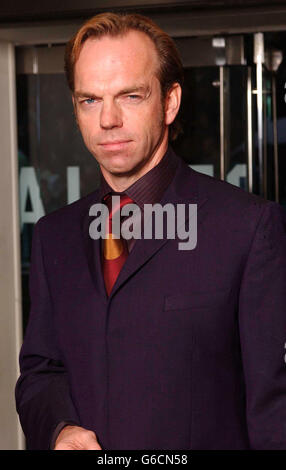 Hugo Weaving arriving at the 