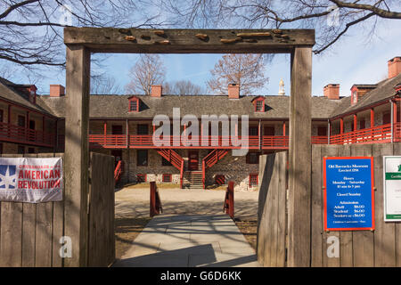 Old Barracks museum Trenton NJ Stock Photo