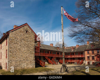 Old Barracks museum Trenton NJ Stock Photo