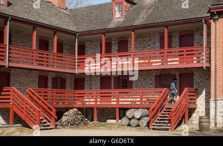 Old Barracks museum Trenton NJ Stock Photo