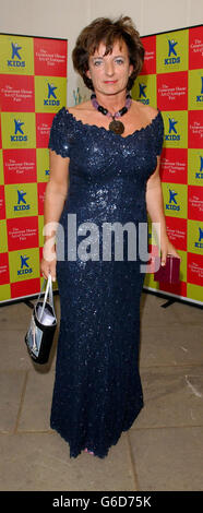 Rosa Monckton arriving at the Grosvenor House Hotel in London's Park Lane, for the Grosvenor House Art & Antiques Fair - charity gala evening. Stock Photo