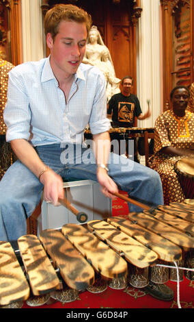 Royalty - Prince William 21st Birthday - Queen's Guard Chamber, Windsor Stock Photo