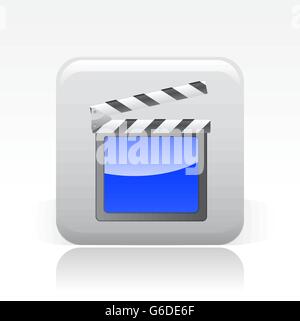 Vector illustration of isolated ciak icon Stock Vector Image & Art - Alamy