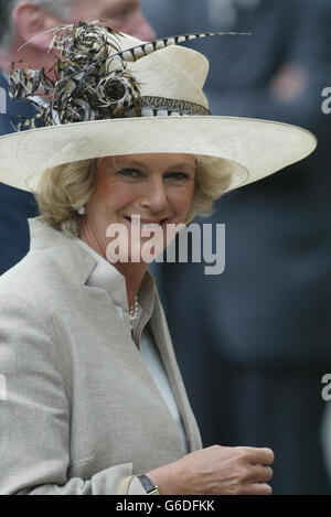 Coronation Anniversary - Parker Bowles Stock Photo