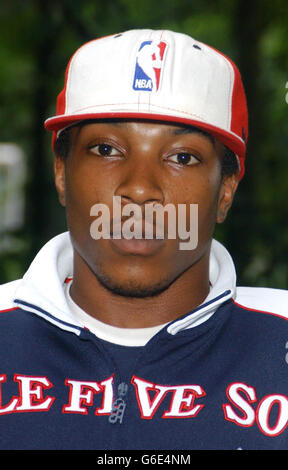 Asher D gang culture talk Stock Photo