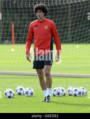 Marouane Fellaini of Manchester United during the English Premier ...