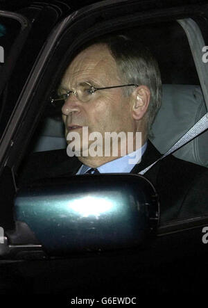 Disgraced Peer Lord Archer leaves his Central London appartment. Lord Archer served two years and two days of his four-year jail term before leaving Hollesley Bay open prison in Suffolk. * But the flamboyant former deputy chairman of the Tory party stayed silent about ending his prison ordeal. Stock Photo