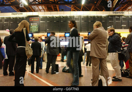 Power cut in London Stock Photo