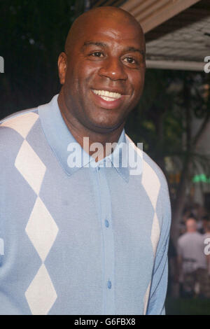 Star Magic Johnson Former NBA star Magic Johnson pays a visit to Dallas Cowboys training ...